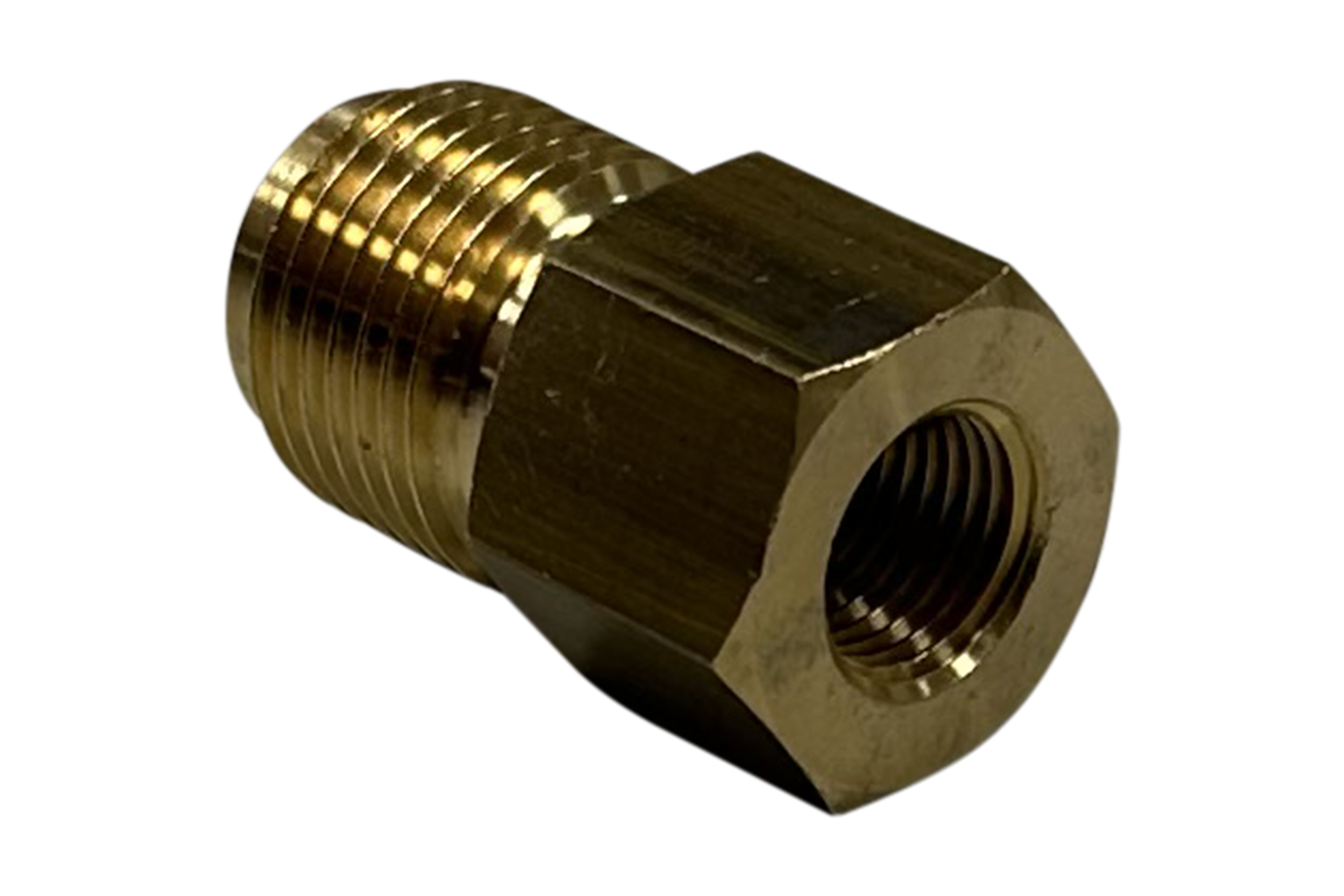 Manometer-Anschlußstück 910.14
G1/4''IG / G1/2''AG