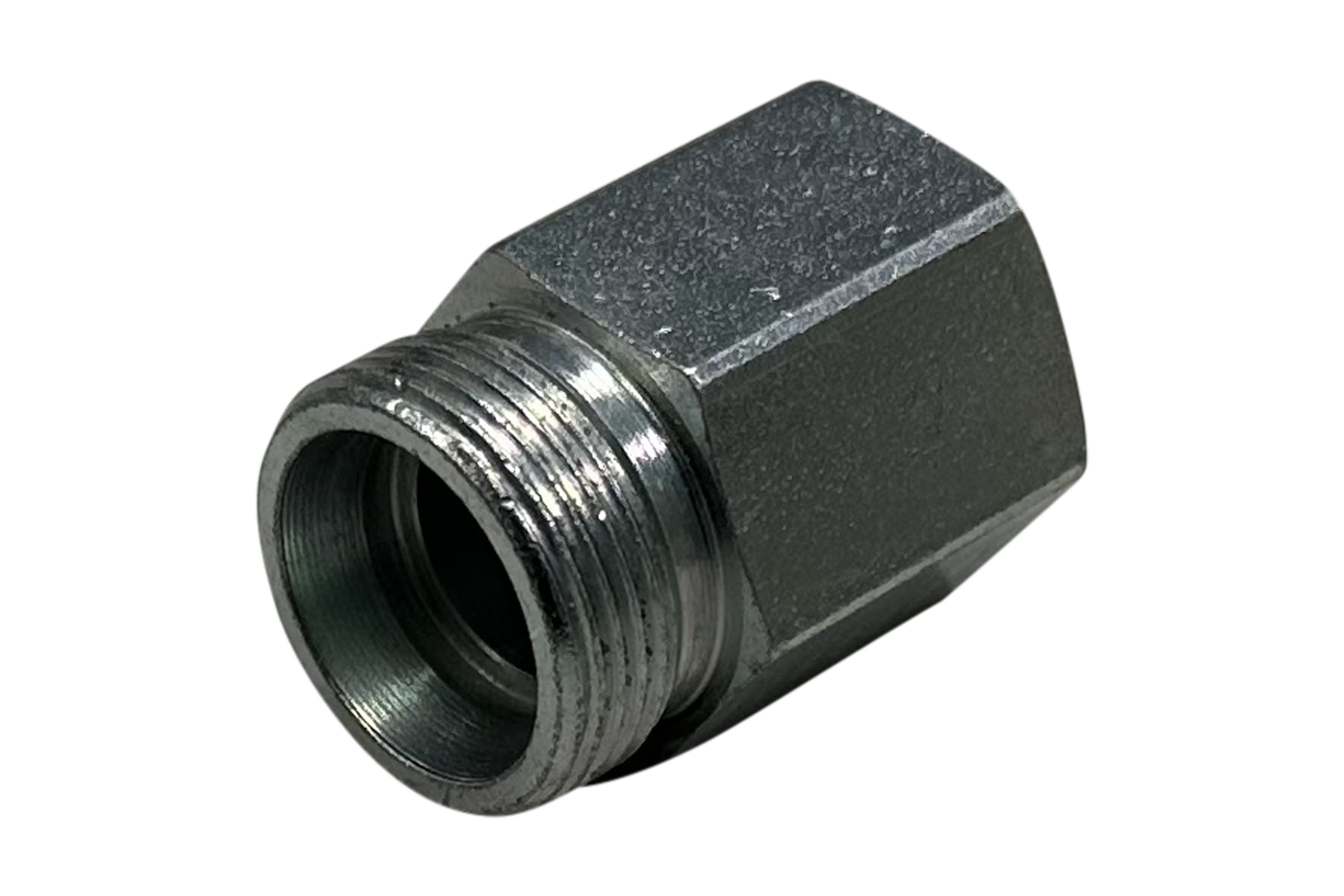 24° - Gerade Aufschraubstutzen metrisch