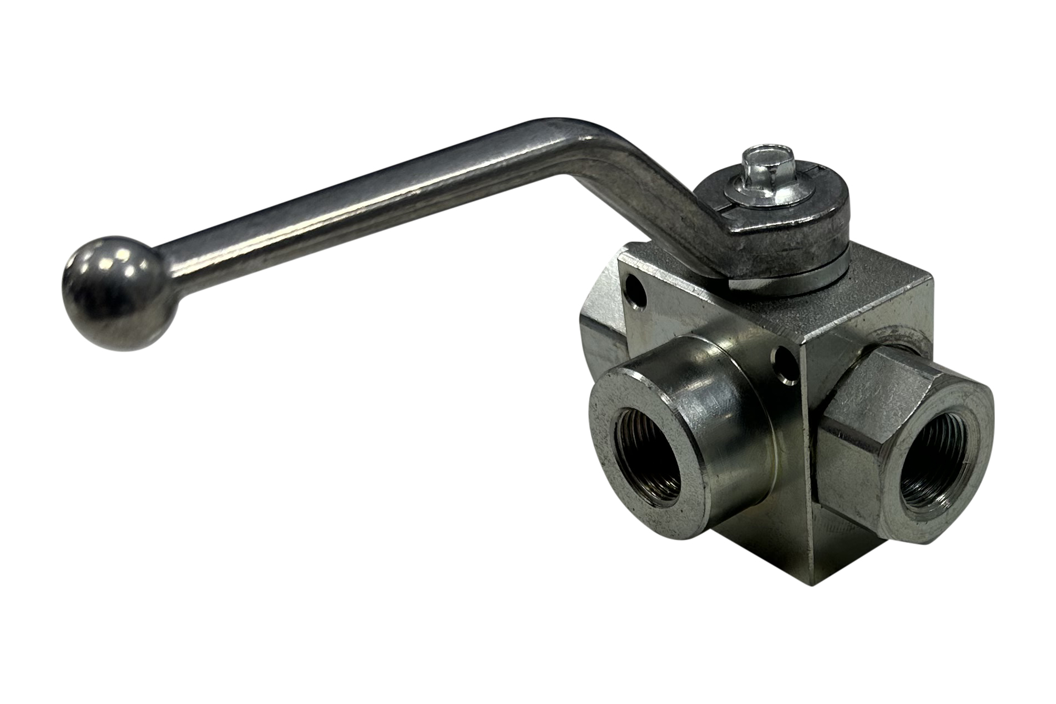 Hochdruck-3-Wege Kugelhähne (IG / IG)