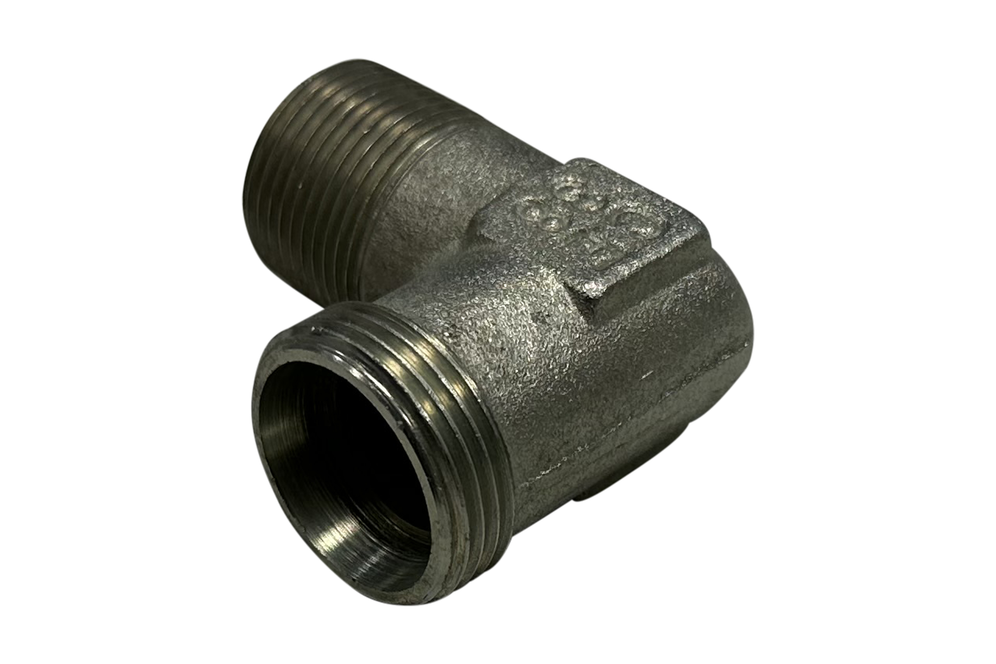 24° - Winkel Einschraubstutzen 90° metrisch BSPT konisch