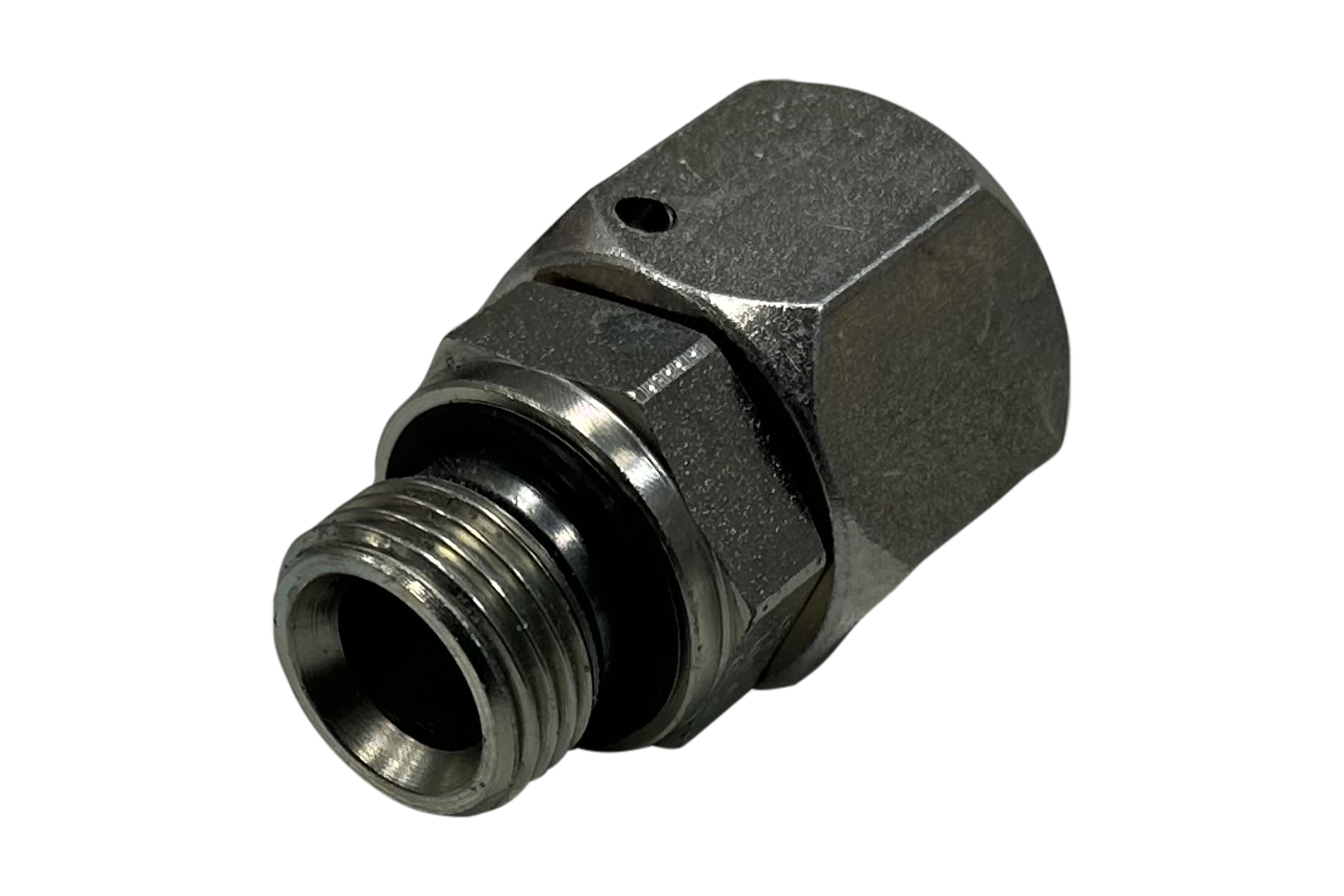Einstellbarer Einschraubstutzen
1/2''JIC / R 1/4''