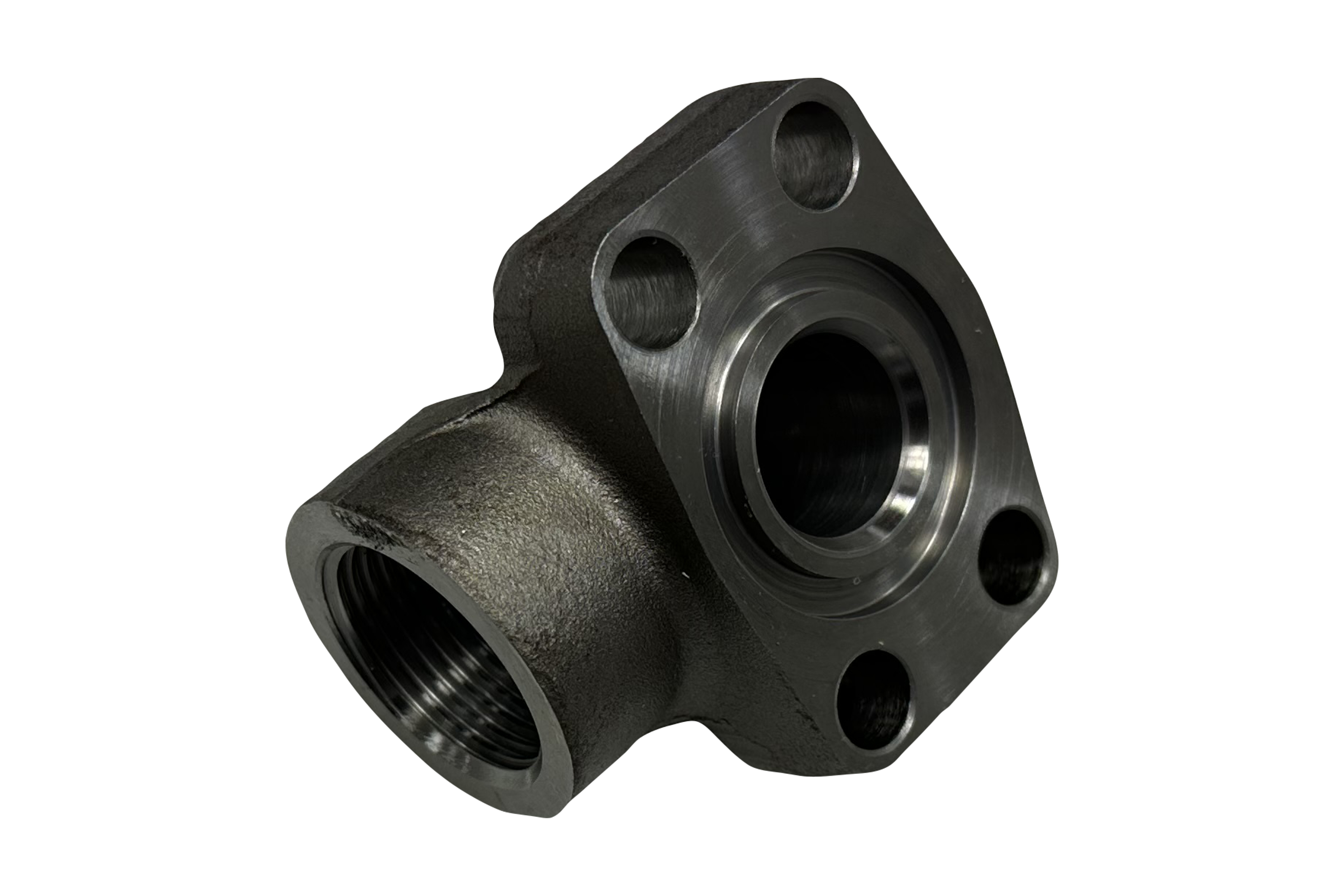 SAE-Einschraubflansch 90° 3/4'' 6000PSI
