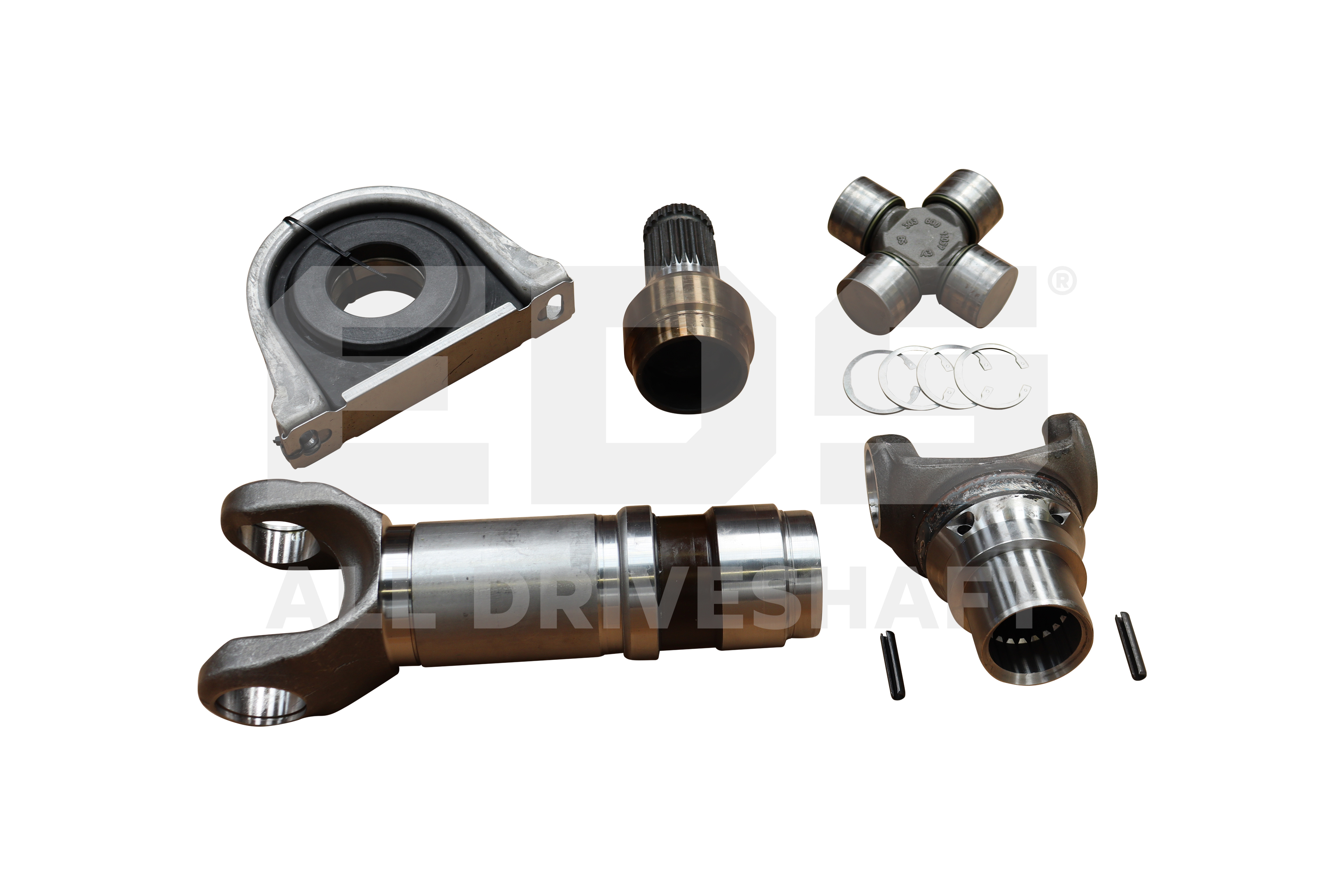 WMUNHVUZWL - Wellenmitnehmer und Nabenhülse vollständig mit Zwischenwellenlager
104x8