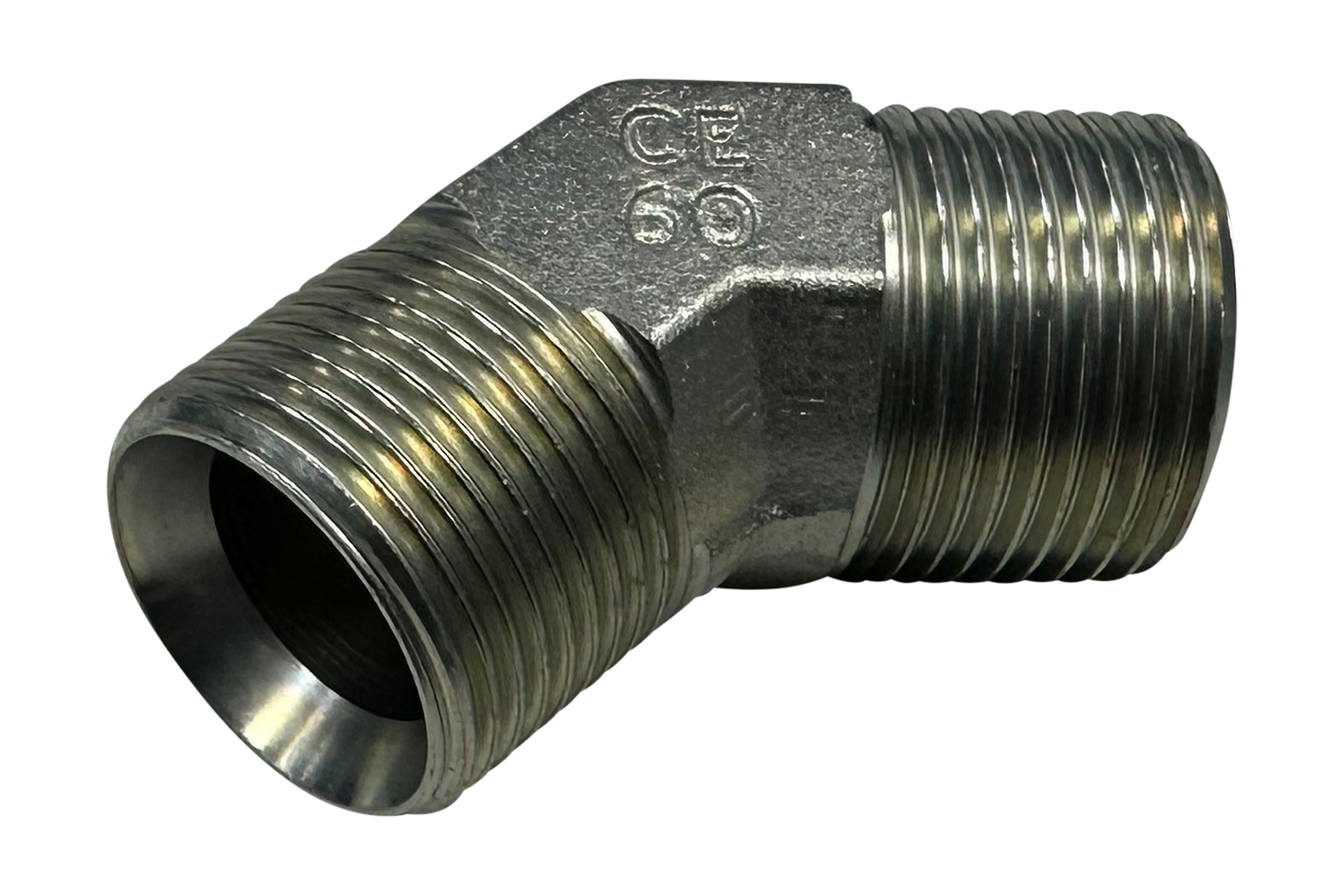 Winkel Stutzen 45°
bds. 1'' BSP