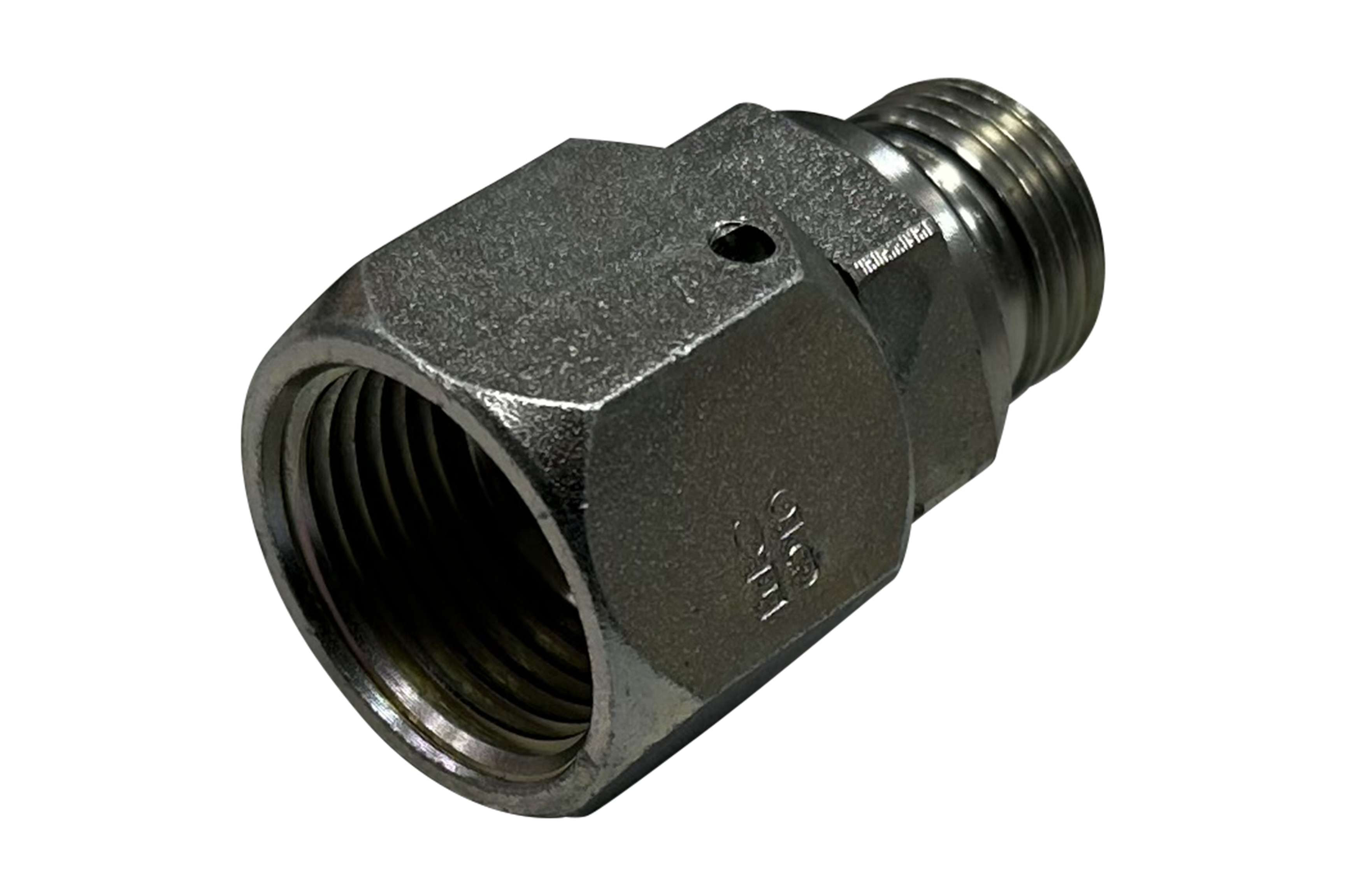 Einstellbarer Einschraubstutzen
1/2''JIC / R 1/4''